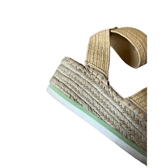 Dolce Vita Straw Wedge Espadrille Sandal size 7 - Picture 7 of 10